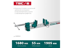 Струбцина с Т-образным профилем Kraftool TBC/6 1650/55 мм 32303-6