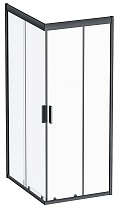 Душевой уголок Am.Pm Gem S W93G-404-100280-BT 100x80 прозрачный, черный матовый