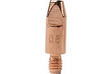 Наконечник сварочный 24-KD, медь E-Cu, 20 шт, M6, 0.8 мм GOLDEN BRIDGE 1163