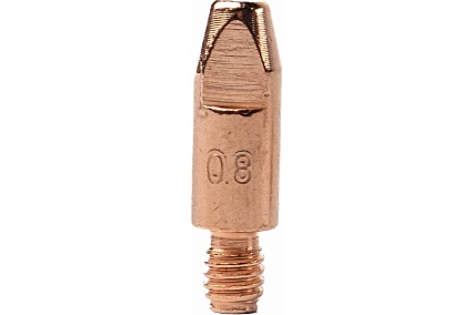 Наконечник сварочный 24-KD, медь E-Cu, 20 шт, M6, 0.8 мм GOLDEN BRIDGE 1163