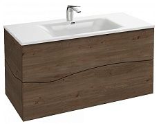 Тумба с раковиной Jacob Delafon Sherwood 100 см состаренный дуб