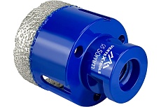 Коронка алмазная 50x35 мм для УШМ Vertextools 333-50-35
