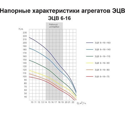 Насос ESQ ЭЦВ 6-16-160 02.06.042049