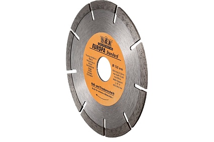 Диск алмазный отрезной по бетону и камню Europa 125x22.2xZ9/6.5x2.3мм TORGWIN S63420