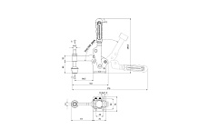 Прижим механический вертикальный KUKAMET 241-6-S