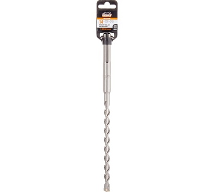 Бур сверло Quadro-x 14x200x340 мм, SDS-max Gepard GP1114-340