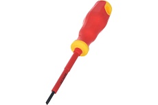 Изолированная отвертка CrV 1000V SL 3х75 мм FIT 55896