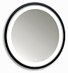 Зеркало Silver Mirrors Манхэттен 80x80 см с подсветкой, черный