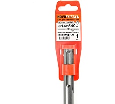Бур по бетону для больших нагрузок (14x540 мм; SDS-max) NOVOCRAFT NCSMAX140520