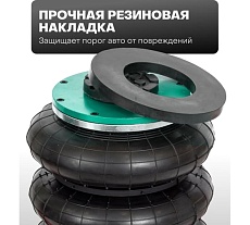 Домкрат подкатной пневматический Rockforce 3т RF-TRA1723(59249)