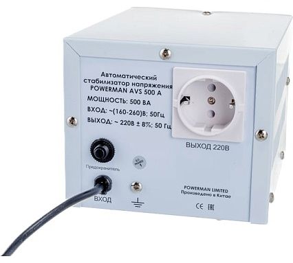 Стабилизатор напряжения Powerman AVS 500 A 6121481