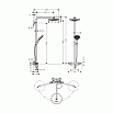 Душевая стойка Hansgrohe Raindance Select S 240 27129400 термостат