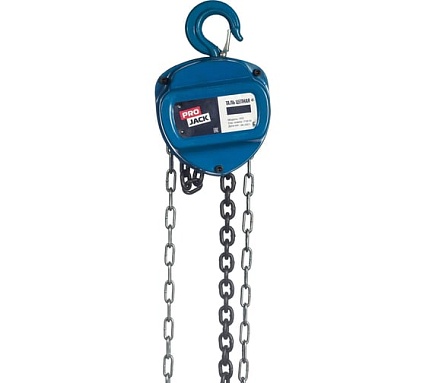 Ручная цепная таль PROJACK 3 т, 6 м модель HSC 030 0001 0306