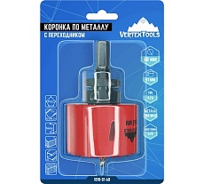 Коронка по металлу с переходником 68 мм Vertextools 1818-01-68