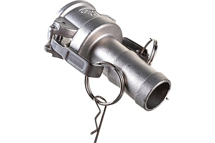 Камлок тип С (розетка с хвостовиком; 25 мм-1"; нержавеющая сталь) TITAN LOCK TL100CSS