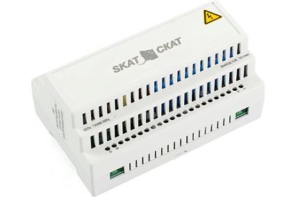 Источник питания СКАТ Skat -12DC-1.0 Li-ion Источник бесперебойного питания-12/1-3,2/Li-DIN на Li-ion АКБ 52 595