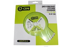 Диск алмазный отрезной сплошной (230х22.2 мм) ON 15-07-230