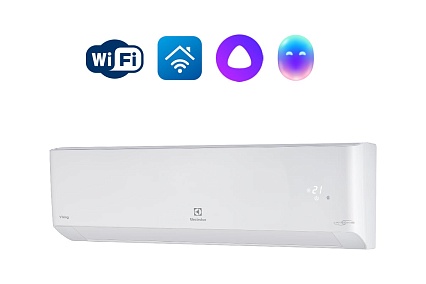 Сплит-система инверторного типа Electrolux Viking 2.0. Super DC Inverter EACS/I-09HVI/N8_21Y комплект НС-1294411