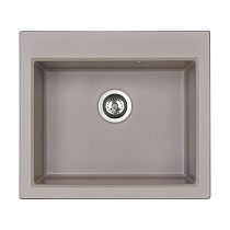Кухонная мойка Акватон Линеа 60 см, серый шелк