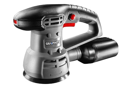 Эксцентриковая шлифовальная машина Graphite 430Вт, диск 125/150 мм 59G347