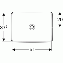 Раковина Geberit VariForm 55 см 500.738.01.2