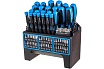 Набор отверток и бит Hoegert Technik 114 пр, сталь S2 HT1S099