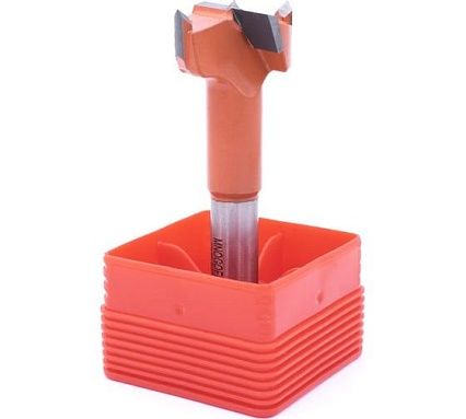 Сверло чашечное четырехзаходное по дереву FT120212L (25х70 мм; хв-к 10 мм; левое вращение) МНОГОФРЕЗ 6599