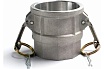 Алюминиевый камлок TITAN LOCK типа D серия "EcoLine", розетка внутренняя резьба BSP 3/4", TL75DAL-EL