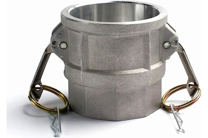 Алюминиевый камлок TITAN LOCK типа D серия "EcoLine", розетка внутренняя резьба BSP 3/4", TL75DAL-EL