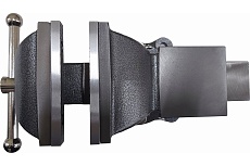 Слесарные тиски Griff 150 мм, серия PRO, поворотные, стальные, с наковальней 17кг g164030
