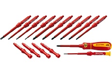 Набор высоковольтных отверток Kraftool Х-Drive Electro 18 предм. 220092-H18