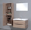 Шкаф пенал BelBagno Ancona-N 40 см L Rovere Bianco