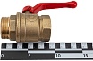Шаровой для воды Valfex 1 1/4" ВР/НР ручка-рычаг, латунный 11Б27фт1М VF.215.LR1.114.Bir