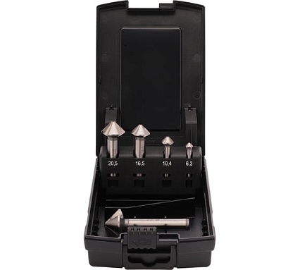 Набор зенковок UltimateCut 4s 90 градусов 6.3-25 мм, 4z, HSS-G, 5 шт RUKO 102891RO