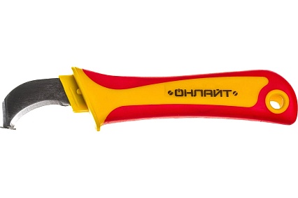 Нож ОНЛАЙТ 82 963 OHT-Nmd02-185 диэлектрический, с пяткой 82963