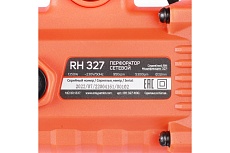 Перфоратор Patriot RH 327 SDS+, мощность 1350 Вт, 3 режима работы, макс.диаметр 30 мм, набор буров и долот, глубиномер, кейс 140301337
