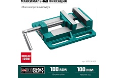 Станочные сверлильные тиски Kraftool 100 мм 32715-100