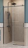 Душевая дверь BelBagno SOFT_CLOSE-2-BF-1-120-C-GM 120x200 прозрачная, оружейная сталь