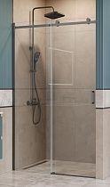 Душевая дверь BelBagno SOFT_CLOSE-2-BF-1-120-C-GM 120x200 прозрачная, оружейная сталь