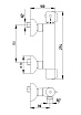 Смеситель для душа E.C.A. Thermostatic 102102341EX термостат