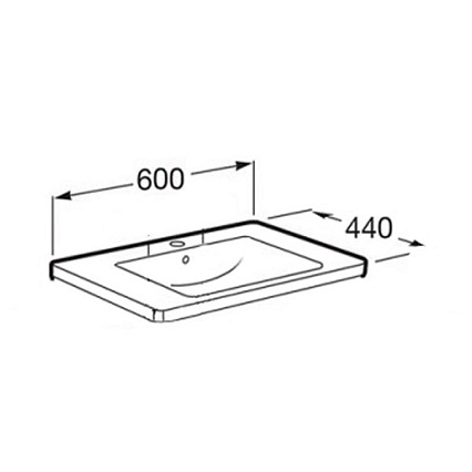 Раковина Roca Gap 60 см