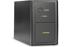 Источник бесперебойного питания Exegate Power Back BNB-400.LED.AVR.4C13 400VA 240W, LED, AVR, 4C13, металлический корпус, Black 285520