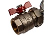 Распределительный коллектор из латуни без расходомеров 6 вых. STOUT SMB 0468 000006