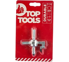 Сверло по кафелю регулируемое (20-100 мм) Top Tools 16B450
