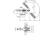 Плунжерный подпружиненный зажим KUKAMET усилие 185 кг 511-5-Y