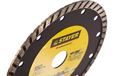 Круг отрезной алмазный PROFESSIONAL (150х22.2 мм) для УШМ Stayer 3662-150_z01