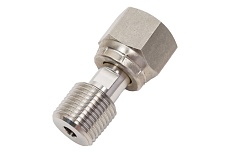 Резьбовой адаптер A-Flow SS316, 1/2&quot; Male NPT, вращающаяся M20x1.5 FASH-MRF-8N-20M