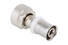 Коллекторный соединитель Valtec евроконус/пресс для металлопластиковой трубы 20(2,0) x 3/4 (евроконус) VTc.712.NE.2005