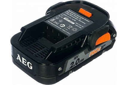 Аккумулятор L1820R (18 В; 2 A*ч; Li-ion) AEG 4932430169