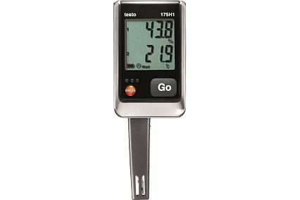 Логгер данных температуры и влажности Testo 175 Н1 с внешним зондом влажности 0572 1754П